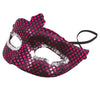 GP12937 – Karneval Venedig Festliche Augenmaske Glitzer – Farbe: Lila