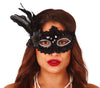 GP12942 – Karneval Venedig Elegante Maske – Farbe: Schwarz