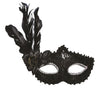 GP12942 – Karneval Venedig Elegante Maske – Farbe: Schwarz