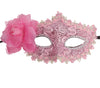 GP12945 – Marquisen Karneval Venedig Maske Blumen – Farbe: Pink