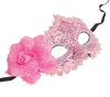 GP12945 – Marquisen Karneval Venedig Maske Blumen – Farbe: Pink