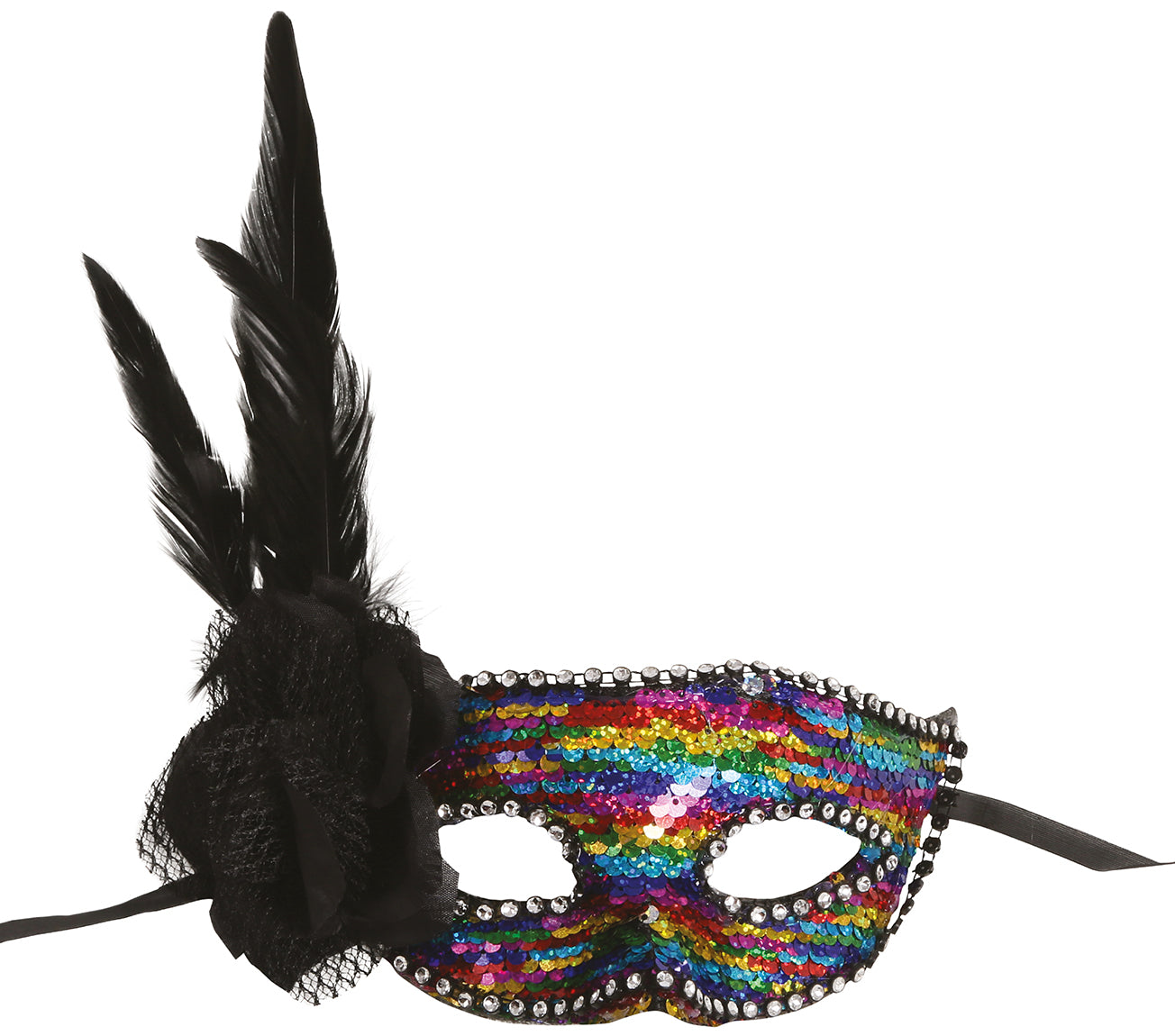 GP12950 – Karneval Von Venedig Maske Pailletten – Farbe: Mehrfarbig