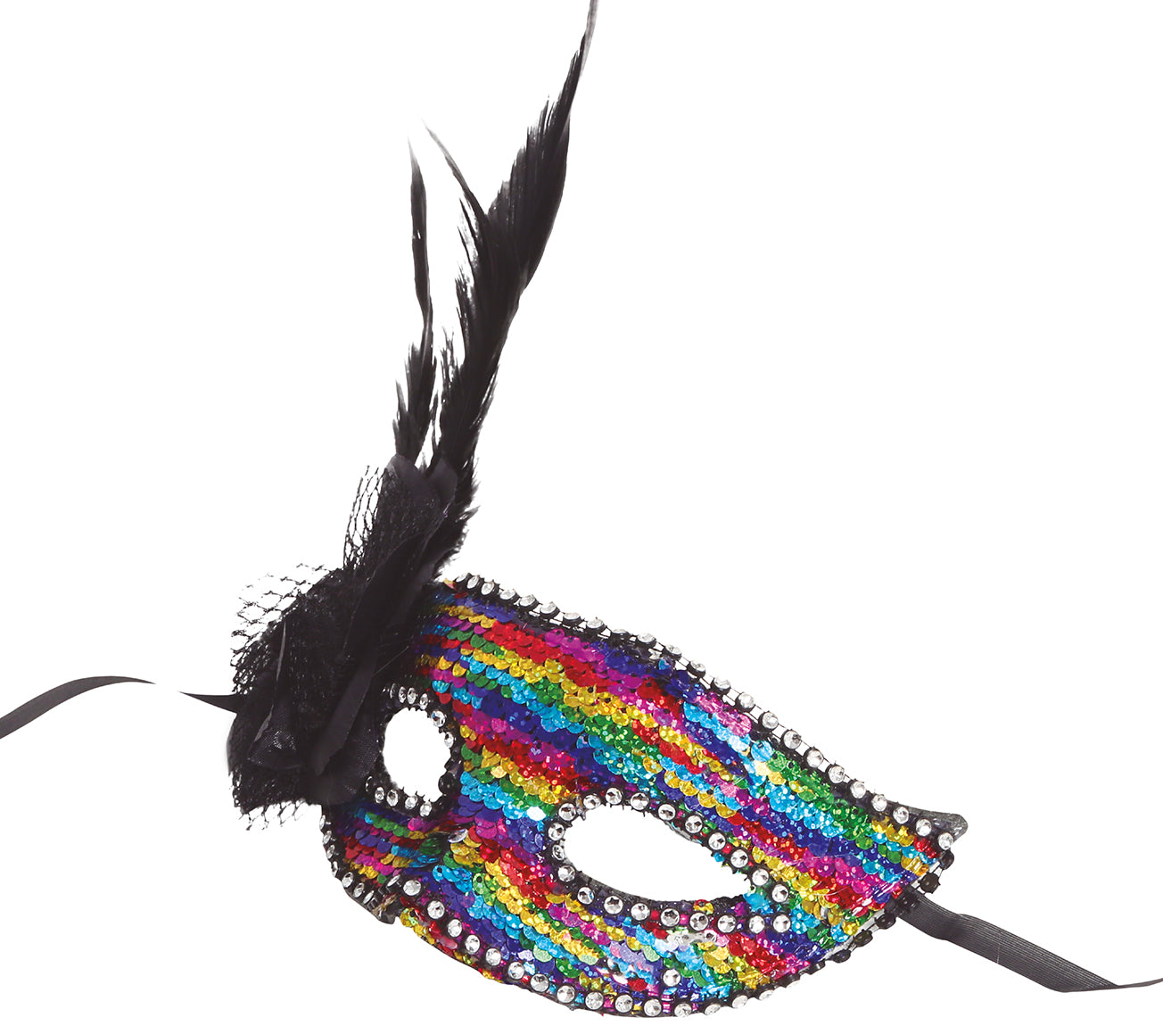 GP12950 – Karneval Von Venedig Maske Pailletten – Farbe: Mehrfarbig