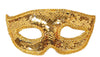 GP12952 – Karneval Venedig Glitzer Maske – Farbe: Gold