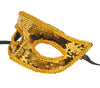 GP12952 – Karneval Venedig Glitzer Maske – Farbe: Gold