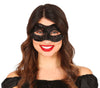 GP12961 – Venetianischer Karneval Maske Kostüm – Farbe: Schwarz