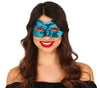 GP12961 – Venetianischer Karneval Maske Kostüm – Farbe: Blau