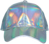 GP13001 – Disco 80s Metallic Caps Retro Space – Farbe: Silber