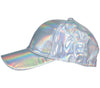 GP13001 – Disco 80s Metallic Caps Retro Space – Farbe: Silber