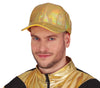 GP13001 – Disco 80s Metallic Caps Retro Space – Farbe: Gold