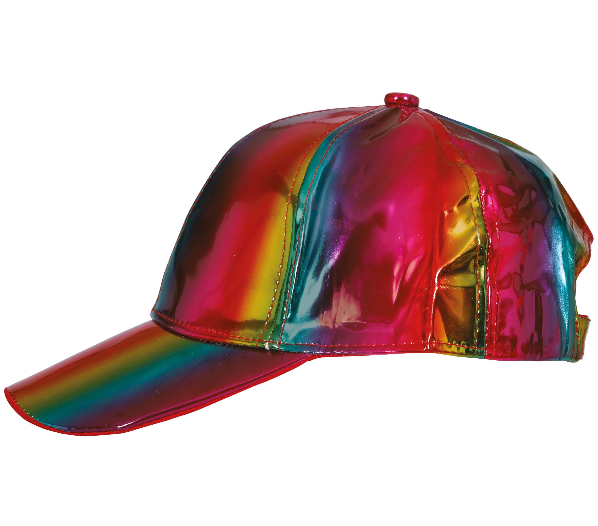 GP13001 – Disco 80s Metallic Caps Retro Space – Farbe: Mehrfarbig
