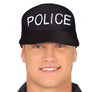 GP13012 – Detektiv Polizei Hut Kostüm Accessoire – Farbe: Schwarz