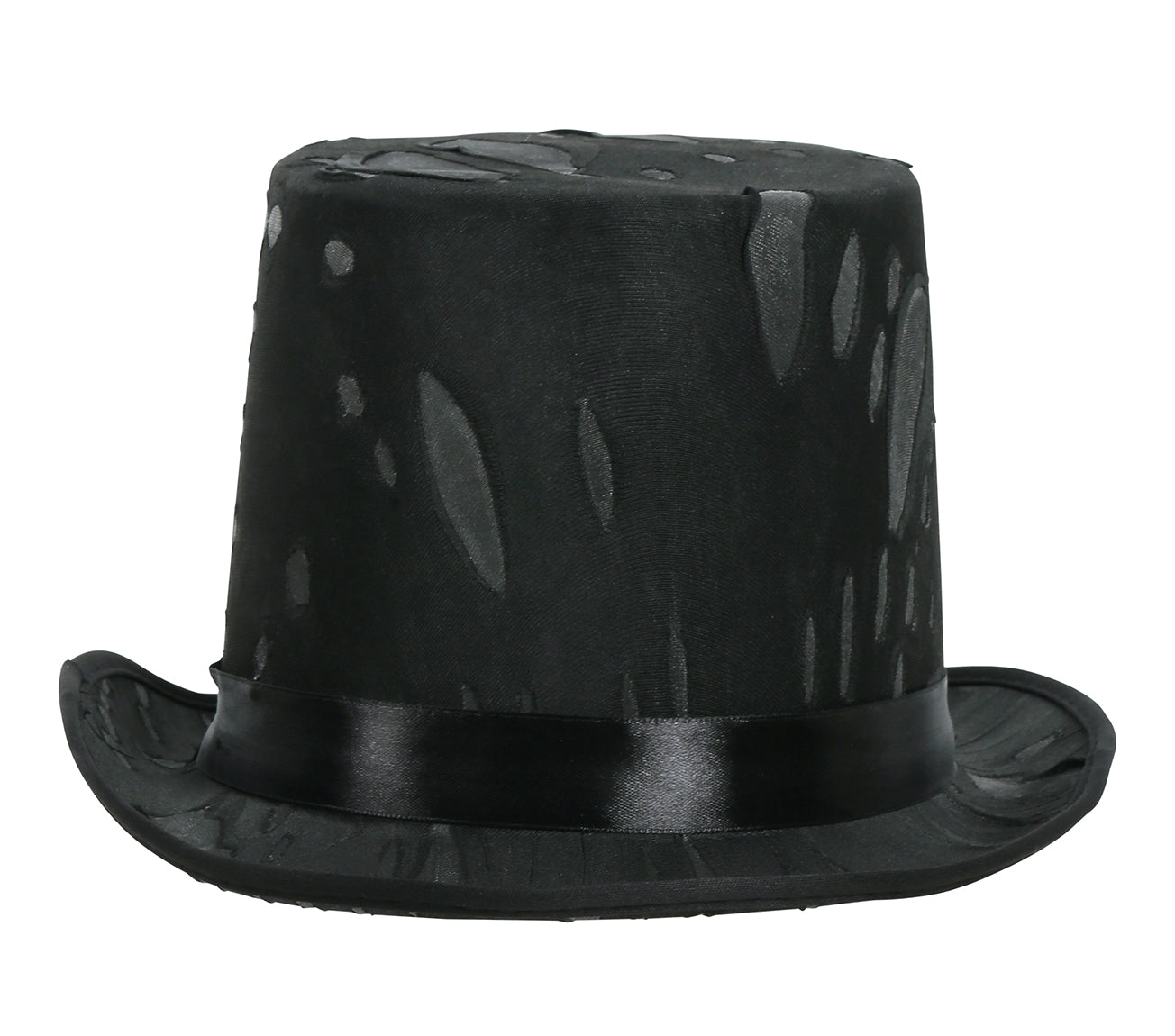 GP13015 – Halloween Zylinderhut Mit Spinnennetzdesign – Farbe: Schwarz