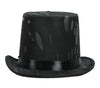 GP13015 – Halloween Zylinderhut Mit Spinnennetzdesign – Farbe: Schwarz