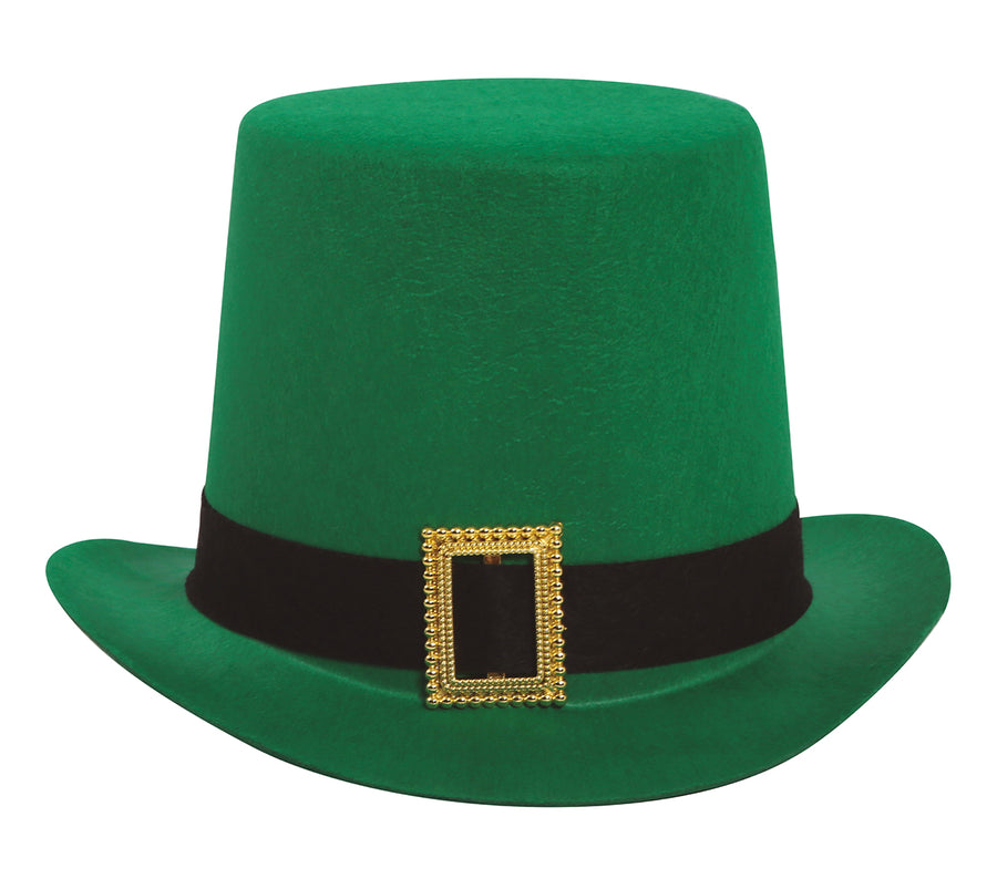 GP13022 – St Patrick Kostüm Hut Zylinder – Farbe: Grün, Ansicht 2