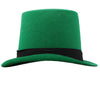 GP13022 – St Patrick Kostüm Hut Zylinder – Farbe: Grün
