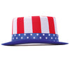 GP13023 – Amerika Zylinder Hut Patrioten Accessoire Karneval – Größe: Standard