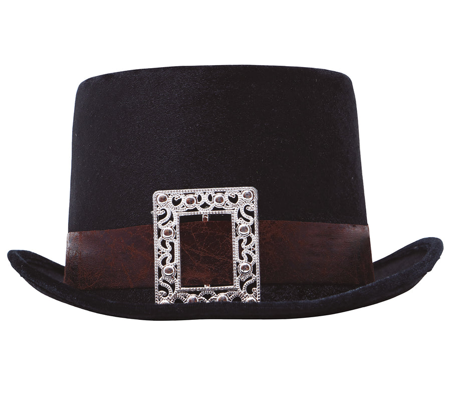 GP13024 – St Patricks Hut Eleganter Zylinder – Farbe: Schwarz, Ansicht 2