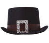 GP13024 – St Patricks Hut Eleganter Zylinder – Farbe: Schwarz