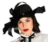 GP13029 – 19 Jahrhundert Schwarzer Hut Karneval – Farbe: Schwarz