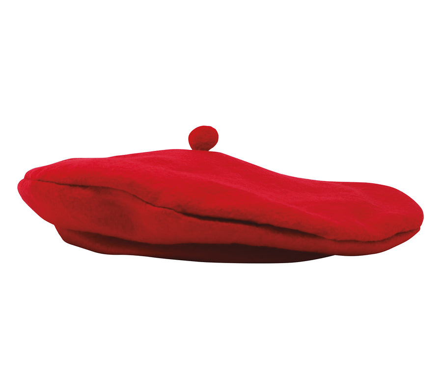 GP13031 – Weltkultur Baskenmütze Rot Klassisch – Farbe: Rot, Ansicht 2