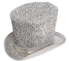 GP13032 – Silvesterhut Mini Zylinder Edler Glanz – Farbe: Silber