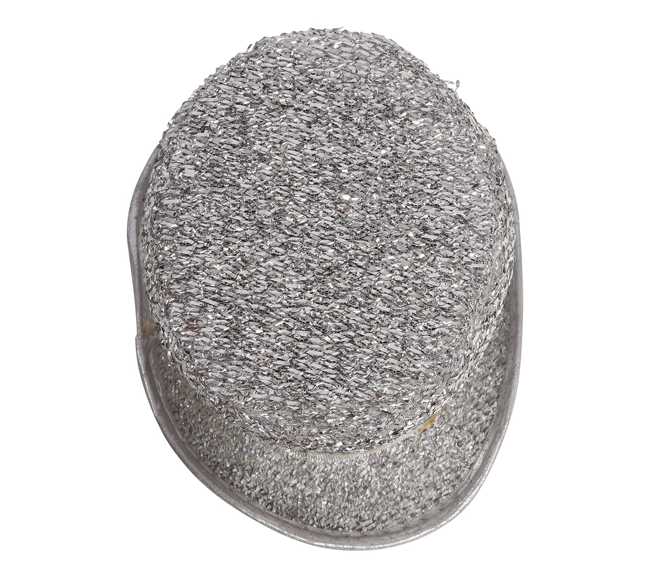 GP13032 – Silvesterhut Mini Zylinder Edler Glanz – Farbe: Silber