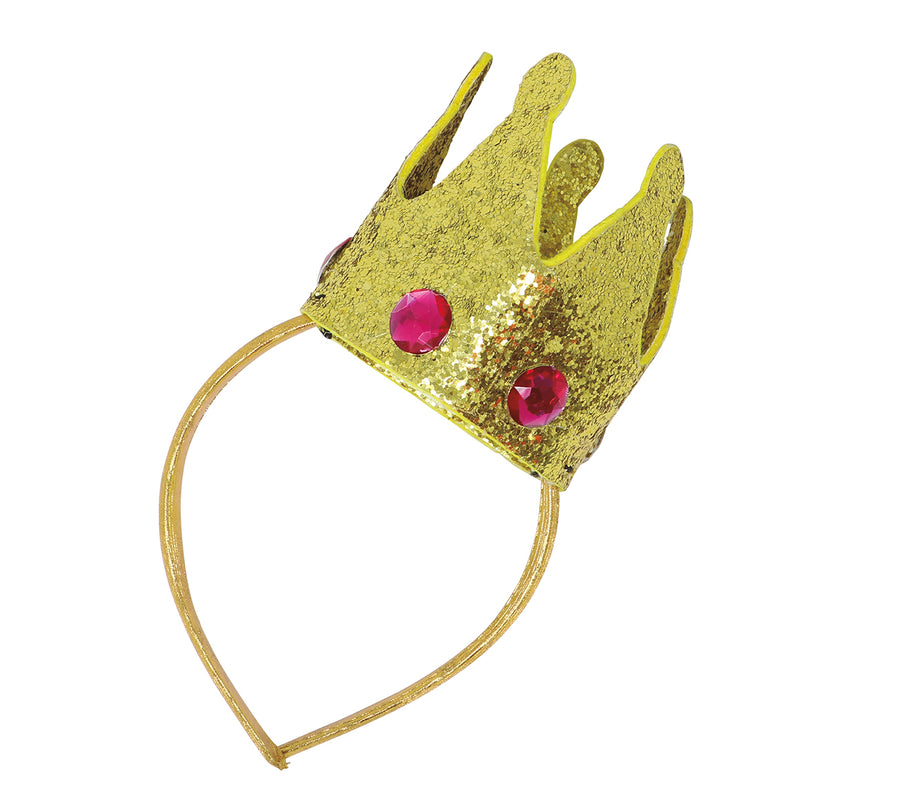 GP13038 – Prinzessin Krone Gold Märchenhut – Farbe: Gold, Ansicht 2