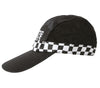 GP13051 – Polizei Partyhut Schwarz Weiß Karneval – Farbe: Schwarz