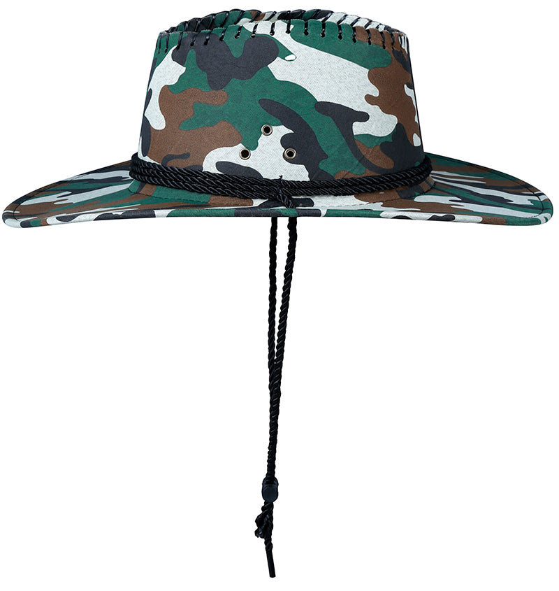GP13076 – Militär Cowboy Hut Camouflage Abenteuer – Farbe: Mehrfarbig