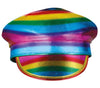 GP13077 – Polizeikappe Regenbogen Karneval Kostüm – Farbe: Mehrfarbig
