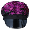 GP13078 – Polizei Partyhut Karneval Glitzereffekt – Farbe: Pink