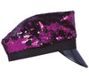 GP13078 – Polizei Partyhut Karneval Glitzereffekt – Farbe: Pink