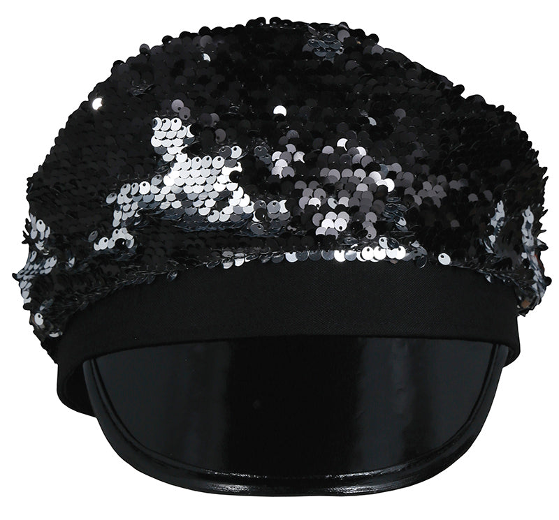 GP13079 – Glamouröse Party Hut Schimmer – Farbe: Schwarz