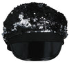 GP13079 – Glamouröse Party Hut Schimmer – Farbe: Schwarz
