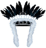 GP13092 – Häuptling Karneval Federschmuck Indianer – Farbe: Schwarz