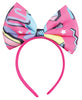 GP13102 – 80S Retro Haarband Farbenfrohes Party – Farbe: Pink