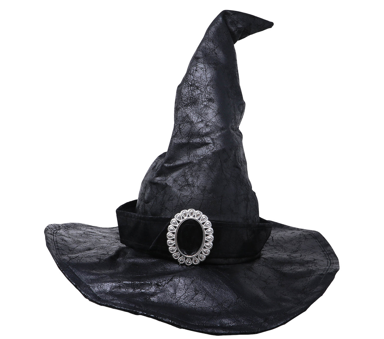 GP13106 – Hexe Magische Zauberhut Halloween Kostüm – Farbe: Schwarz