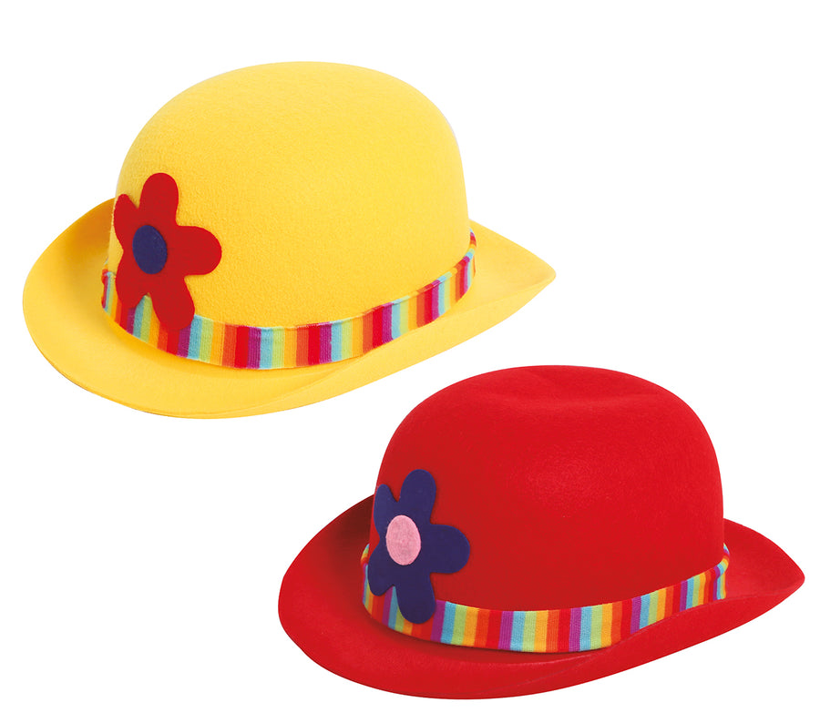 GP13120 – Clown Karneval Melonenhut Buntes – Farbe: Mehrfarbig, Ansicht 2