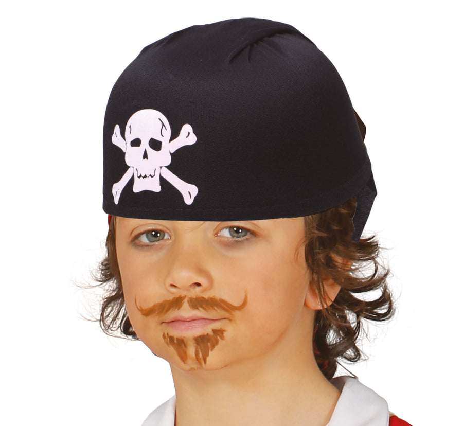 Piratenmütze für Jungen mit Totenkopf