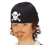 GP13127 – Pirat Abenteuerhut Totenkopf Schiff – Farbe: Schwarz