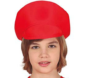 Klempner Mütze für Kinder rot Handwerker