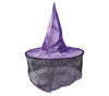 GP13153 – Hexe Magischer Hut Lila Schwarz – Farbe: Lila