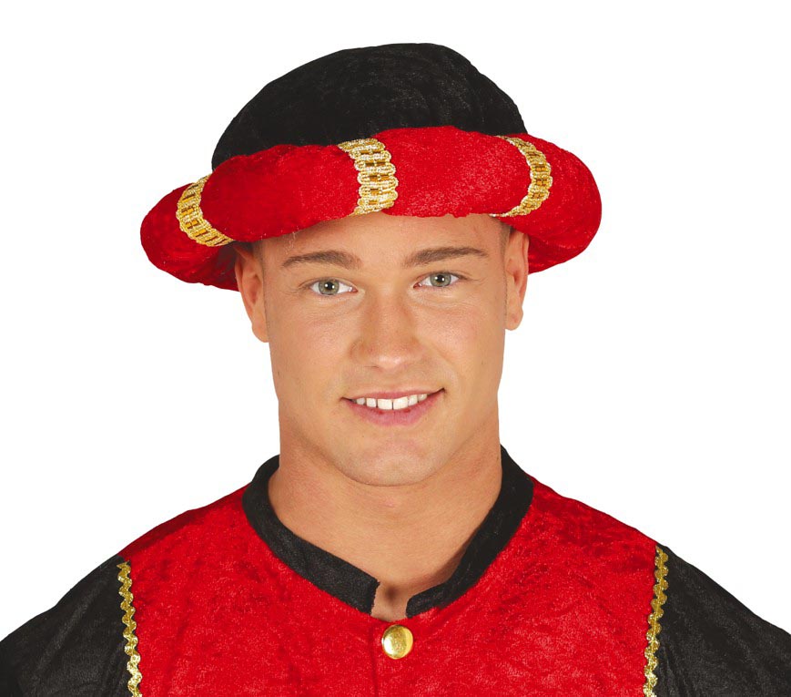 GP13155 – Wüstenprinz Krone Weihnachten Neujahr – Farbe: Rot