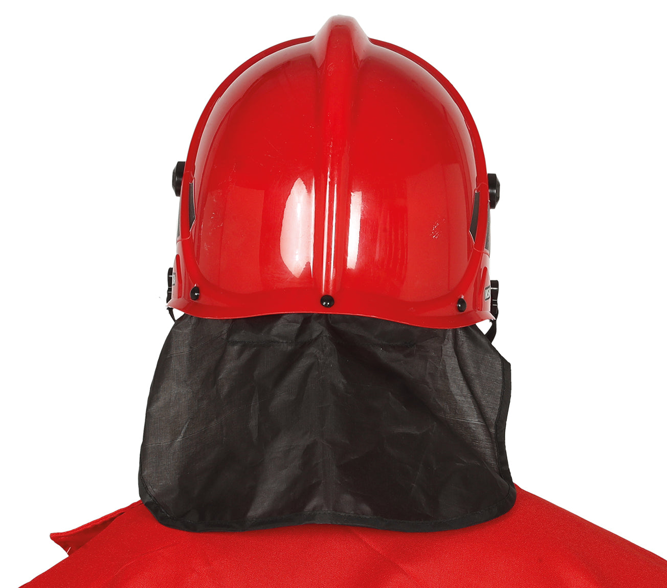 GP13160 – Feuerwehrhelm Karneval Kostüm Accessoire – Farbe: Rot