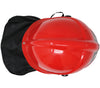 GP13160 – Feuerwehrhelm Karneval Kostüm Accessoire – Farbe: Rot