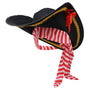 GP13167 – Pirat Dreispitzhut Korsarenschmuck – Farbe: Schwarz