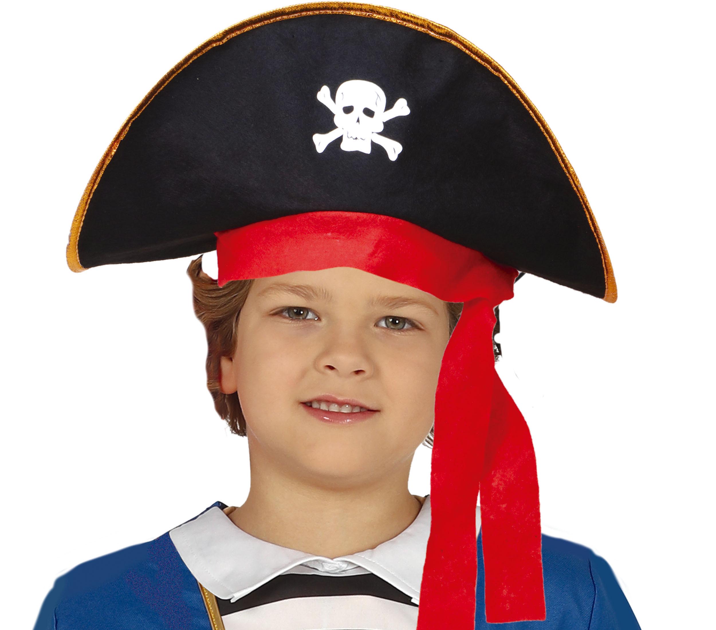 GP13169 – Pirat Hut Kinder Karneval – Farbe: Schwarz