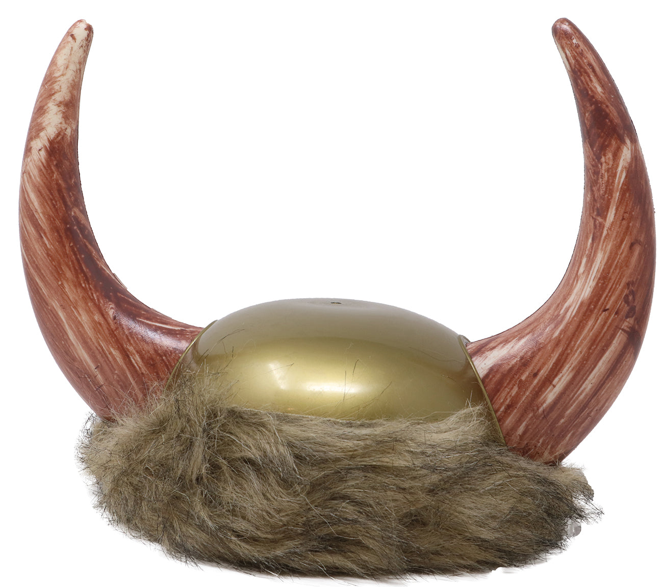 GP13183 – Wikinger Helm Karneval Historisch Kostüm – Farbe: Braun