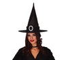 GP13189 – Hexen Zauber Kopfbedeckung Halloween – Farbe: Schwarz